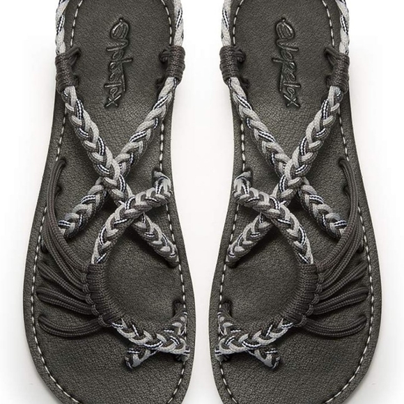 Everelax Women's Flat Sandals Strappy Sandals - Picture 5 of 5